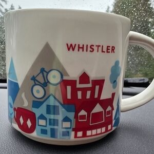 Starbucks  Whistler Mug.YOU ARE HERE COLLECTION 2014